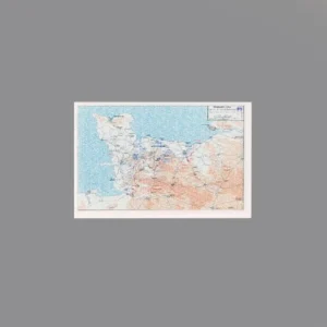 Custom Piece Printed Tile – 1944 Allied breakout from Saint-Lô in Normandy military map – 3D Print for LEGO minifigure Custom Piece Printed Tile – 1944 Allied breakout from Saint-Lô in Normandy military map – 3D Print for LEGO minifigure