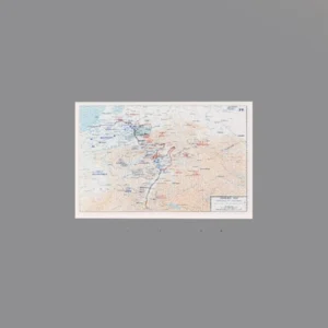 Custom Piece Printed Tile – 1945 Allied Crossing of the Rhine River military map – 3D Print for LEGO minifigure Custom Piece Printed Tile – 1945 Allied Crossing of the Rhine River military map – 3D Print for LEGO minifigure