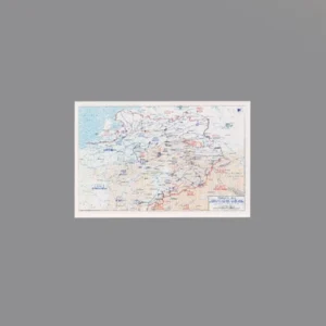 Custom Piece Printed Tile – 1945 Allied campaign in the Ruhr and Elbe regions of Germany military map – 3D Print for LEGO minifigure Custom Piece Printed Tile – 1945 Allied campaign in the Ruhr and Elbe regions of Germany military map – 3D Print for LEGO minifigure