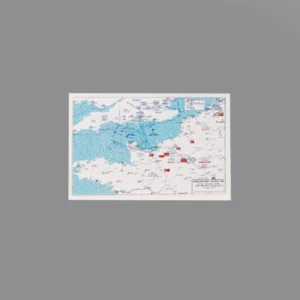 Custom Piece Printed Tile – D-Day (Operation Overlord) military map – 3D Print for LEGO minifigure Custom Piece Printed Tile – D-Day (Operation Overlord) military map – 3D Print for LEGO minifigure