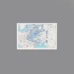 Printed Tile – Operation Bagration military map - Custom 3D Printed Miniature Accessory Parts Pieces for Brick Block Figures