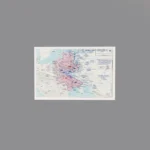 Printed Tile – Operation Barbarossa military map - Custom 3D Printed Miniature Accessory Parts Pieces for Brick Block Figures