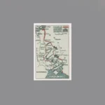 Printed Tile – Operation Barbarossa, the 1941 German “Blitzkrieg” invasion of the Soviet Union military map - Custom 3D Printed Miniature Accessory Parts Pieces for Brick Block Figures
