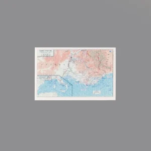 Custom Piece Printed Tile – Operation Dragoon military map – 3D Print for LEGO minifigure Custom Piece Printed Tile – Operation Dragoon military map – 3D Print for LEGO minifigure