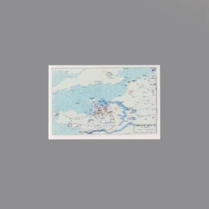 Custom Piece Printed Tile – Operation Neptune map for the Allied Normandy Landings on D-Day, June 6, 1944 – 3D Print for LEGO minifigure Custom Piece Printed Tile – Operation Neptune map for the Allied Normandy Landings on D-Day, June 6, 1944 – 3D Print for LEGO minifigure