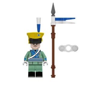 Minifigure - Bavarian Uhlan (Lancer) from the Napoleonic Wars (LEGO Compatible) Minifigure - Bavarian Uhlan (Lancer) from the Napoleonic Wars (LEGO Compatible)