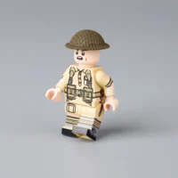 Minifigure - British Army Flamethrower Trooper from World War II without Flamethrower (LEGO Compatible) Minifigure - British Army Flamethrower Trooper from World War II without Flamethrower (LEGO Compatible)