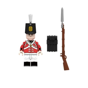 Minifigure - British Army Line Infantry Private Redcoat Napoleonic Wars - LEGO Compatible Minifigure - British Army Line Infantry Private Redcoat Napoleonic Wars - LEGO Compatible