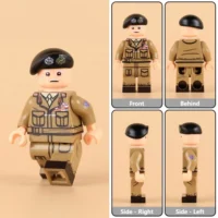 Minifigure - Field Marshal Bernard Monty Montgomery British Army commanders of World War II (LEGO Compatible) Minifigure - Field Marshal Bernard Monty Montgomery British Army commanders of World War II (LEGO Compatible)