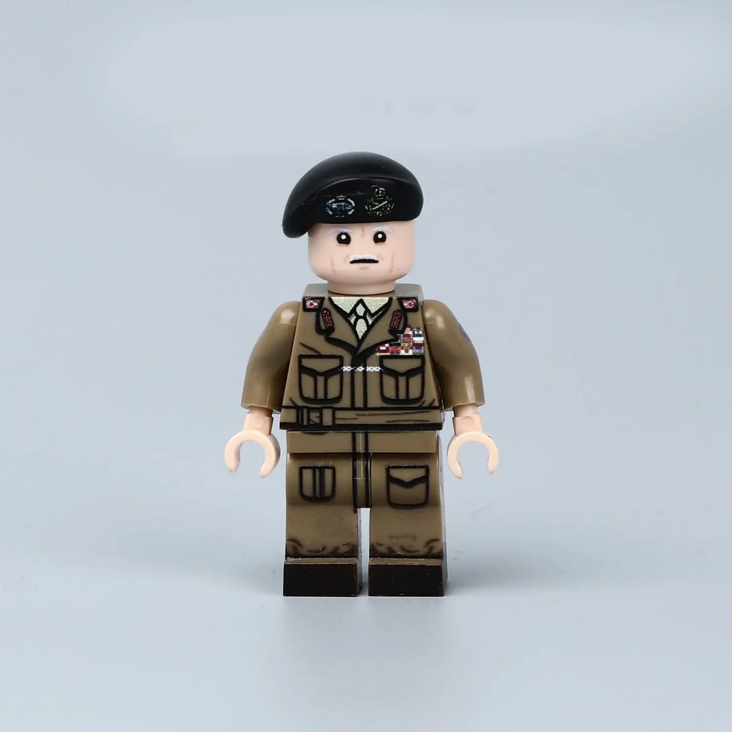 Minifigure - Field Marshal Bernard Monty Montgomery British Army commanders of World War II (LEGO Compatible) Minifigure - Field Marshal Bernard Monty Montgomery British Army commanders of World War II (LEGO Compatible)