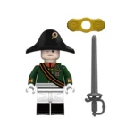 Field Marshal Mikhail Kutuzov (Prince Mikhail Illarionovich Golenishchev-Kutuzov), the Commander-in-Chief of the Russian Army during the Napoleonic Wars - Custom Printed Brick Block Figure