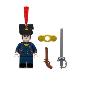 Minifigure - French Line Infantry Officer of the Grenadier Company Napoleonic Wars (LEGO Compatible) Minifigure - French Line Infantry Officer of the Grenadier Company Napoleonic Wars (LEGO Compatible)