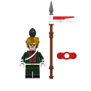 Minifigure - French Line Lancer Chevau-léger Lancier from the Napoleonic Wars (LEGO Compatible) Minifigure - French Line Lancer Chevau-léger Lancier from the Napoleonic Wars (LEGO Compatible)