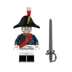 Gebhard Leberecht von Blücher, the legendary Prussian Field Marshal and one of the primary commanders who defeated Napoleon - Custom Printed Brick Block Figure