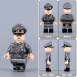 General Andrey Vlasov, the commander of the Russian Liberation Army (ROA) during World War II - Custom Printed Brick Block Figure