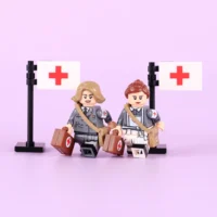 Minifigure - German military medical personnel from the World War II (LEGO Compatible)