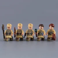 Minifigure - German soldiers from the Deutsches Afrikakorps (DAK) during the North African Campaign of World War II (LEGO Compatible) Minifigure - German soldiers from the Deutsches Afrikakorps (DAK) during the North African Campaign of World War II (LEGO Compatible)