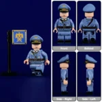 Hermann Göring, the Commander-in-Chief of the Luftwaffe and political and military figures in Nazi Germany - Custom Printed Brick Block Figure