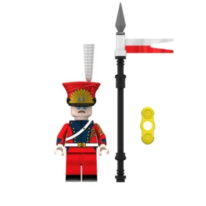 Minifigure - Lancer of the French Imperial Guard (Dutch Squadron) Red Lancers (LEGO Compatible) Minifigure - Lancer of the French Imperial Guard (Dutch Squadron) Red Lancers (LEGO Compatible)
