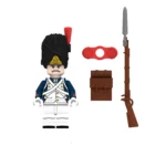 Napoleon Bonaparte’s French Army Grenadier of the Imperial Old Guard - Custom Printed Brick Block Figure