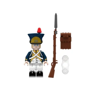 Minifigure - Polish Infantryman of the Vistula Legion a Grenadier of the 1st Regiment, serving under the French Army during the Napoleonic Wars (LEGO Compatible) Minifigure - Polish Infantryman of the Vistula Legion a Grenadier of the 1st Regiment, serving under the French Army during the Napoleonic Wars (LEGO Compatible)