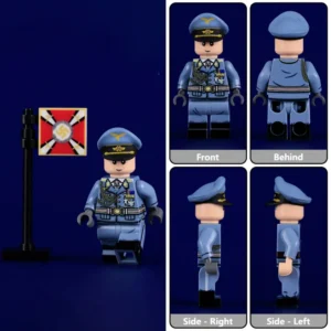 Minifigure - Robert Ritter von Greim, a high-ranking German Luftwaffe General and a World War I flying ace (LEGO Compatible) Minifigure - Robert Ritter von Greim, a high-ranking German Luftwaffe General and a World War I flying ace (LEGO Compatible)