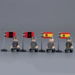 Spanish “Blue Division” (250th Infantry Division) that fought with the German Army in WWII - Custom Printed Brick Block Figure