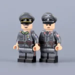 high-ranking officers from two different German foreign volunteer legions during World War II - Custom Printed Brick Block Figure