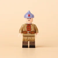 Minifigure – Soviet Red Army soldier Semyon Budyonny's 1st Cavalry Army from the Russian Civil War (LEGO Compatible)