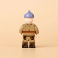 the back of Minifigure – Soviet Red Army soldier Semyon Budyonny's 1st Cavalry Army from the Russian Civil War (LEGO Compatible)