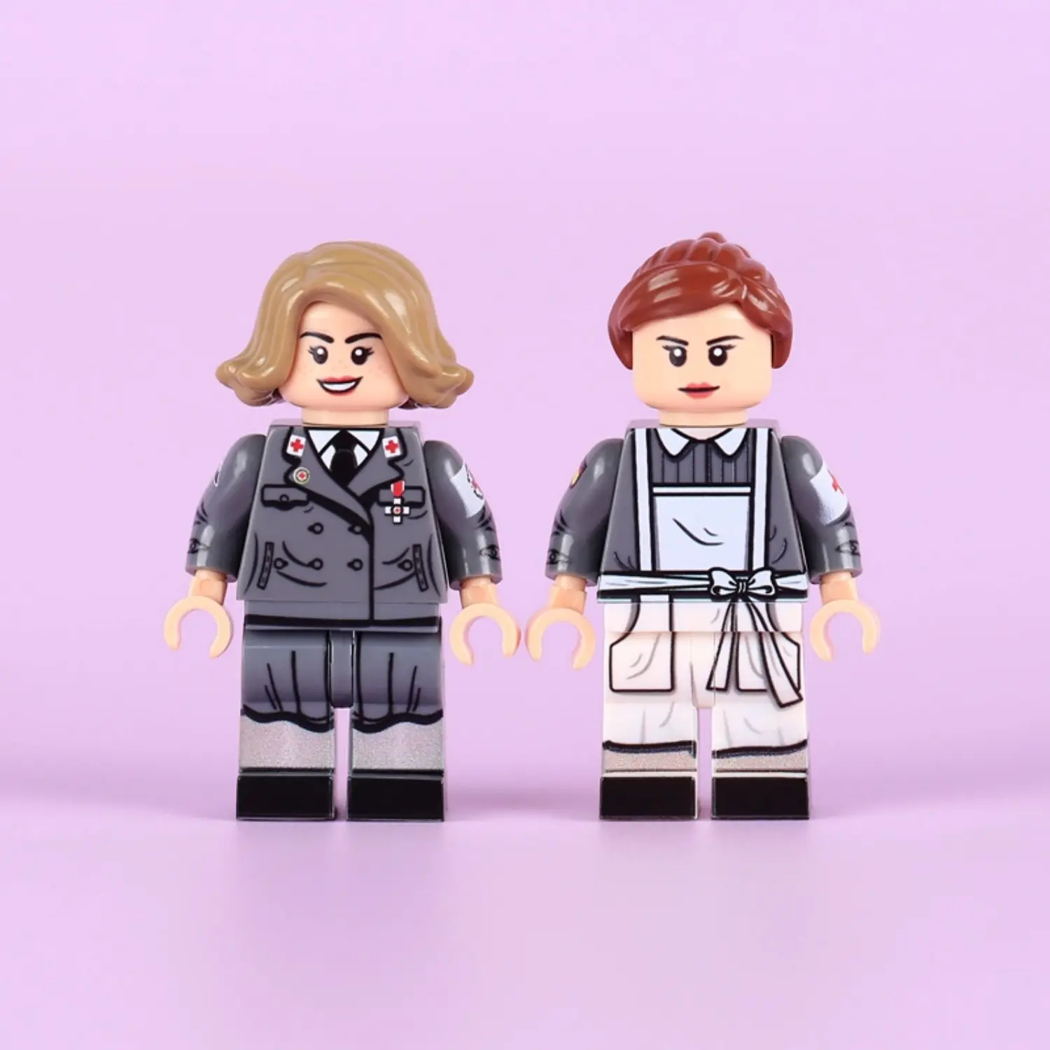 German military medical personnel from the World War II - Custom Printed Brick Block Figure