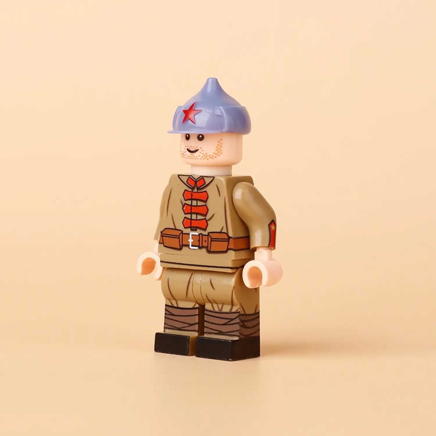 Soviet Red Army soldier Semyon Budyonny’s 1st Cavalry Army from the Russian Civil War - Custom Printed Brick Block Figure