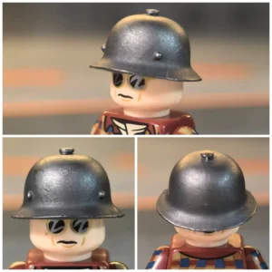 Custom Piece Miniature – Austro-Hungarian M17 Berndorfer Helmet – 3D Print for LEGO minifigure Custom Piece Miniature – Austro-Hungarian M17 Berndorfer Helmet – 3D Print for LEGO minifigure