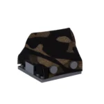 Dark Black Midnight Camo Camouflage Pup Tent - Custom 3D Printed Miniature Accessory Parts Pieces for Brick Block Figures