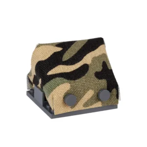 Custom Piece Miniature – Forest Camouflage Pup Tent – 3D Print for LEGO minifigure Custom Piece Miniature – Forest Camouflage Pup Tent – 3D Print for LEGO minifigure