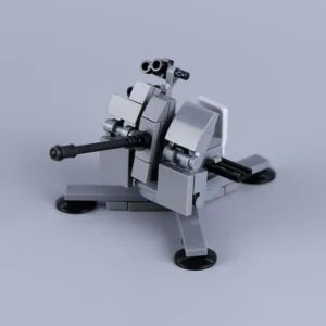 Custom Piece Miniature – German 2 cm Flak 38 anti-aircraft Gun cannon – 3D Print for LEGO minifigure