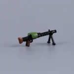 MG 34 (Maschinengewehr 34) - Custom 3D Printed Miniature Accessory Parts Pieces for Brick Block Figures