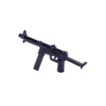 MP40 Submachine Gun - Custom 3D Printed Miniature Accessory Parts Pieces for Brick Block Figures