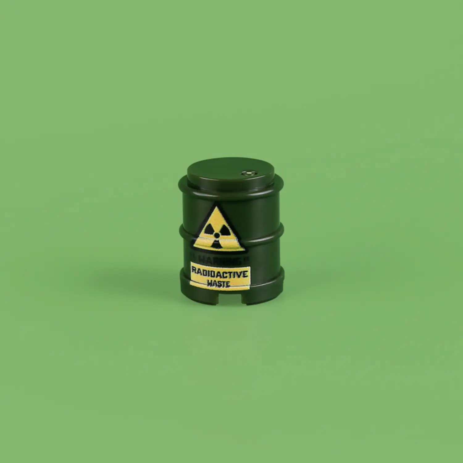 Custom Piece Miniature – Radioactive Waste Barrel – 3D Print for LEGO Minifigure Custom Piece Miniature – Radioactive Waste Barrel – 3D Print for LEGO Minifigure