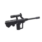 Steyr AUG HBAR (Heavy Barrel) - Custom 3D Printed Miniature Accessory Parts Pieces for Brick Block Figures