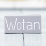 Custom Printed tile – German A7V Tank “Wotan” Nameplate Tile - Custom 3D Printed Miniature Accessory Parts Pieces for Brick Block Figures