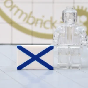 Custom Printed tile – Russian Navy St. Andrew's Flag (Ensign) – 3D Print Miniature for LEGO minifigure Custom Printed tile – Russian Navy St. Andrew's Flag (Ensign) – 3D Print Miniature for LEGO minifigure