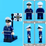 Erich Raeder German Grand Admiral (Großadmiral) - Custom Printed Brick Block Figure