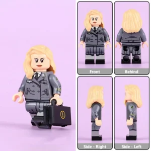 Minifigure - German Army (Heer) Female Signal Officer (LEGO Compatible) Minifigure - German Army (Heer) Female Signal Officer (LEGO Compatible)