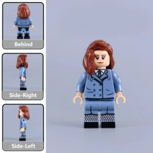 Minifigure - German Luftwaffe Female Auxiliary from World War II, specifically serving as an Aviation Communications Assistant (LEGO Compatible) Minifigure - German Luftwaffe Female Auxiliary from World War II, specifically serving as an Aviation Communications Assistant (LEGO Compatible)