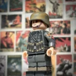 German NCO / Assault Trooper (Late War) WWII - Custom Printed Brick Block Figure