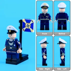 Minifigure - German Naval Coastal Police (Marine Küstenpolizei) (LEGO Compatible) Minifigure - German Naval Coastal Police (Marine Küstenpolizei) (LEGO Compatible)