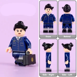 Minifigure - German Navy (Kriegsmarine) Female Auxiliary (LEGO Compatible) Minifigure - German Navy (Kriegsmarine) Female Auxiliary (LEGO Compatible)