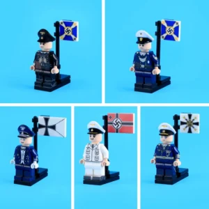 Minifigure - German Navy (Kriegsmarine) World War II (LEGO Compatible) Minifigure - German Navy (Kriegsmarine) World War II (LEGO Compatible)