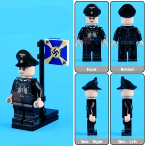 Minifigure - German Navy Senior Boatswain (Oberbootsmann) (LEGO Compatible) Minifigure - German Navy Senior Boatswain (Oberbootsmann) (LEGO Compatible)